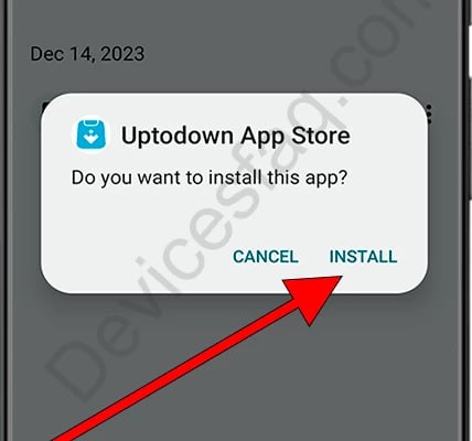 Installer l’APK X